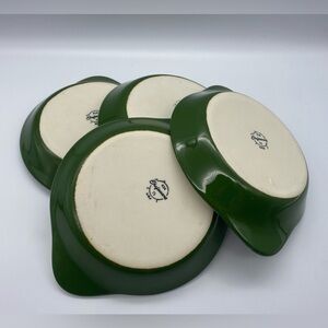 Vintage Avocado Green Chefsware Round Baking Dishes